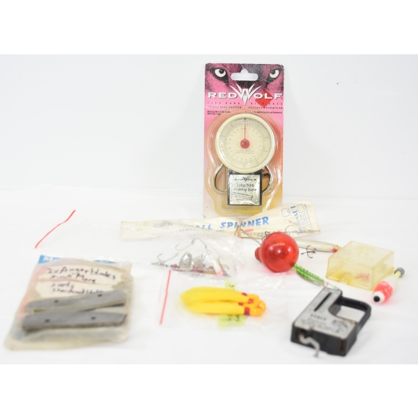 Box Lot Fishing Items