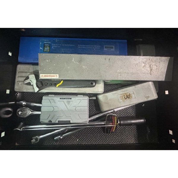 Assorted Automotive Hand Tools, Socket Sets & Torque Wrench