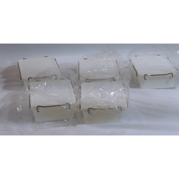 5 Waterproof 6 1/2" x 4 1/2"-2" First Aid, Survival, Etc. Plastic Containers