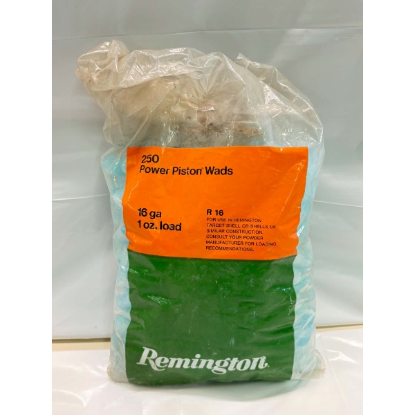 250 Pieces Remington R-16 16ga 1oz Wads
