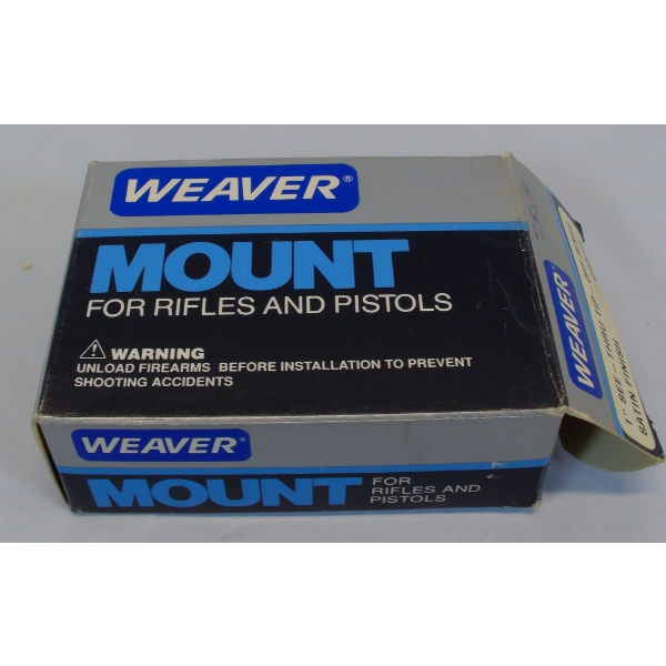 1 Set Weaver #49514 See Thru 1  Rings N.I.B.