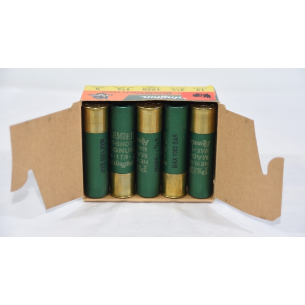 10 Rounds Remington 12 Gauge 3 1/2" #5 Shot Ammunition 