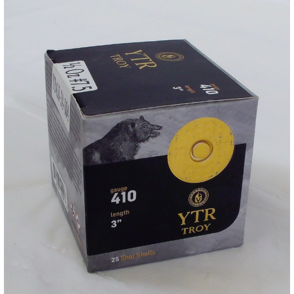 25 Rounds YTR Troy 410 Gauge 3" Ammunition