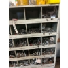 Image 5 : Assorted Nuts, Bolts, Hardware and Metal Shelf 