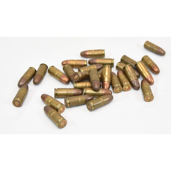 29 Rounds Assorted Brands 9mm Caliber Ammunition