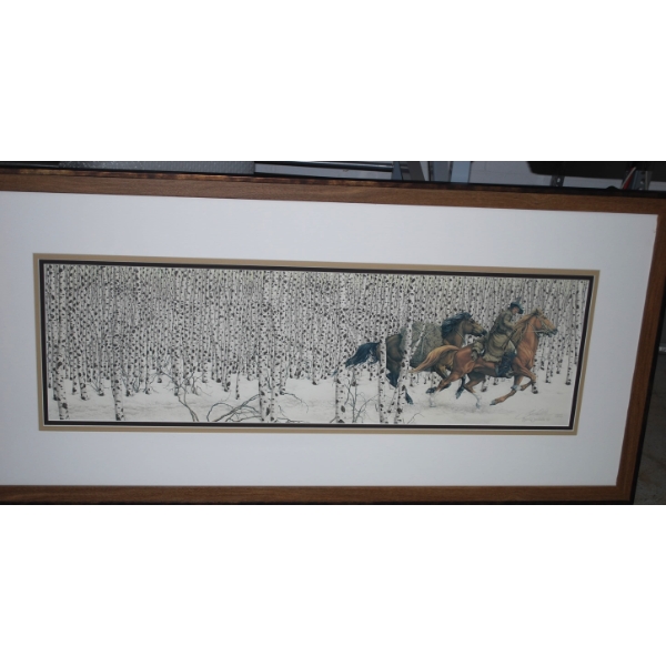 Framed Artwork Is A Limited Edition Sacred Ground - Bev Dolittle