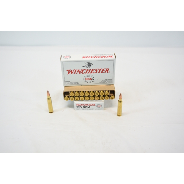 40 Rounds Winchester 223 Rem Ammunition