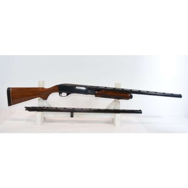 Remington 870 Wingmaster Pump Action 12 Gauge Shotgun With Extra Barrel
