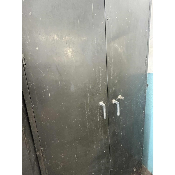 Metal Cabinet W/ Shelves