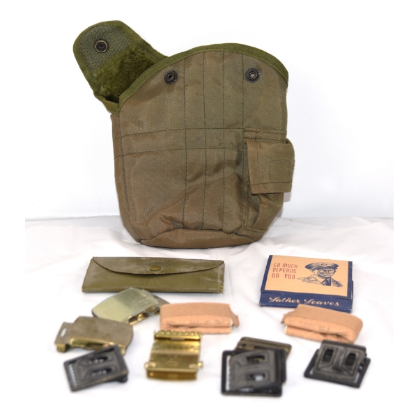 Box Lot Military Accessories