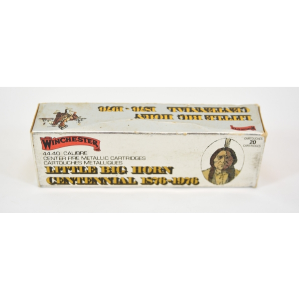Original Little Big Horn 44-40 Commerative Box & Insert No Ammo
