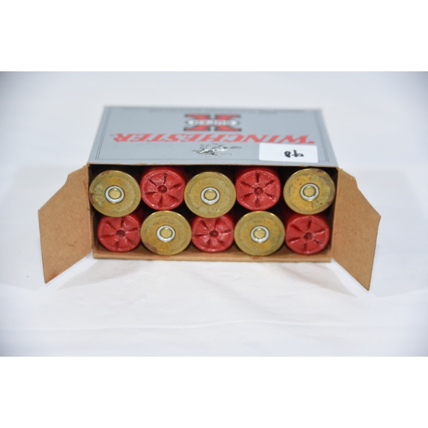10 Rounds Winchester 12 Gauge 3" #4 Shot Ammunition