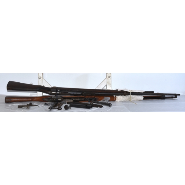 Pair Of Arisaka Barreled Action With Parts Lots Rifles