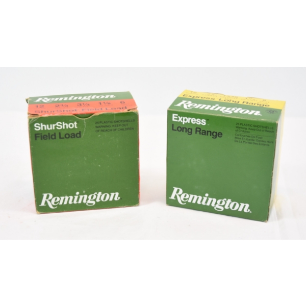 50 Rounds Remington 12 Gauge 2 3/4" #6 Shot Ammunition