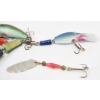 Image 7 : Box Lot Vintage Ok-Doke Fishing Lure, Crank Baits & New Loop Fishing Hoodie Size XL