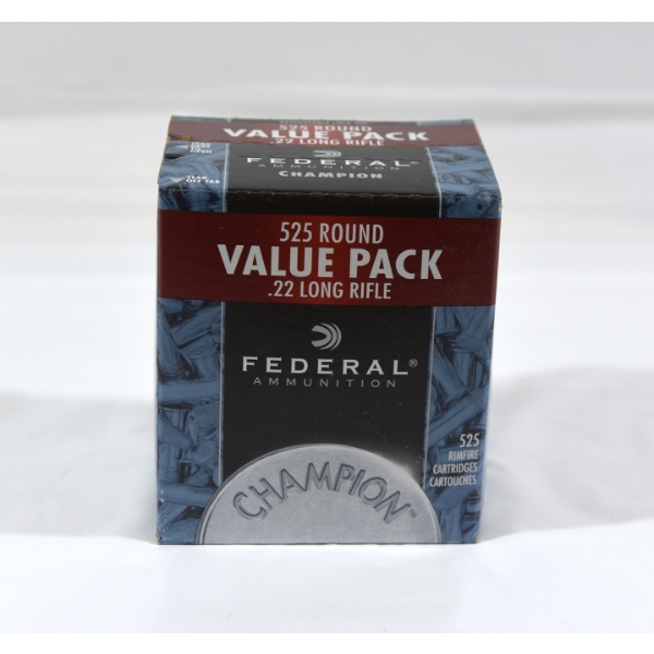 525 Rounds Federal .22 Long Rifle Ammunition 