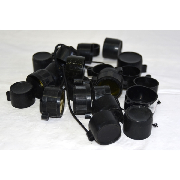 25 Assorted Scope Lens Caps