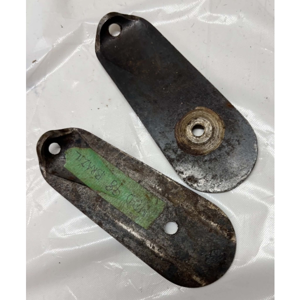 2 Mauser Model 98 Brazilian Model Butt Plates