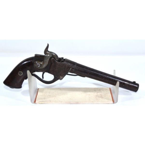 Rare C. Sharps Small Frame Lever Dropping Block Breech Loading Single Shot .36 Caliber Pistol