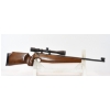 Image 1 : CIL Anschutz Model 190 Single Shot .22 Caliber Rifle With Scope