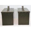Image 2 : 2 Military Style Steel Ammunition Cans