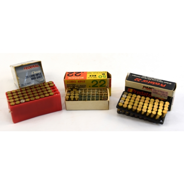 113 Rounds Assorted Brands .22 Ammunition