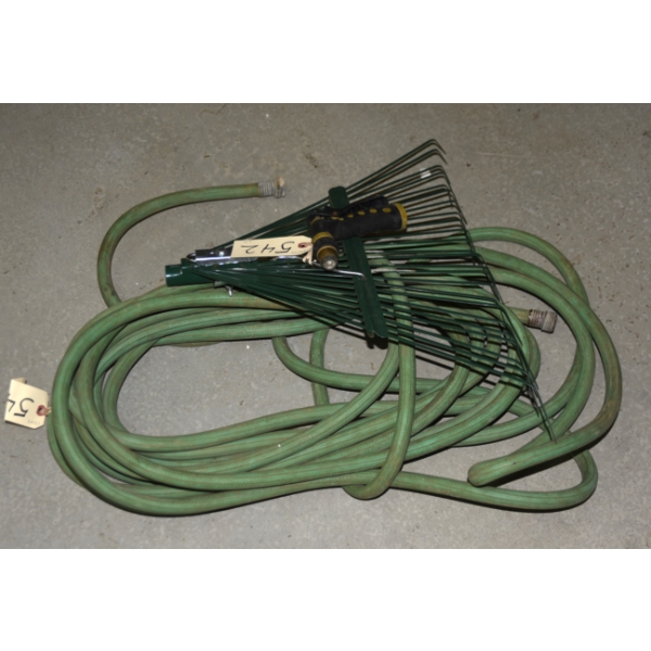 Garden Hose & Rake Head