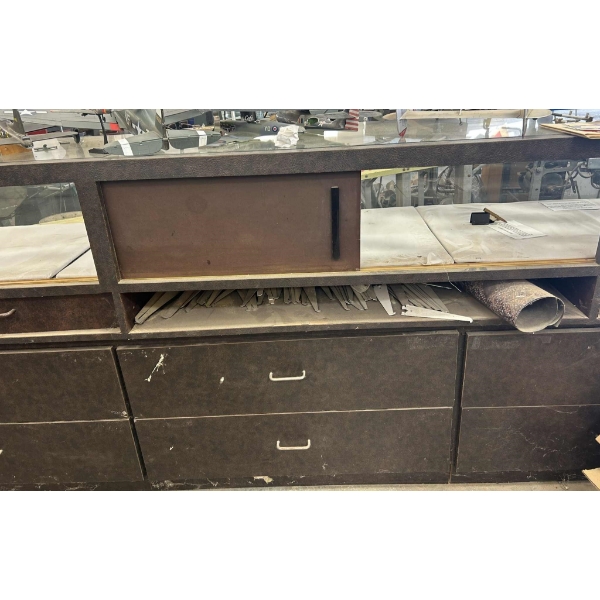 Display Cabinet W/ Drawers