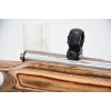 Image 7 : Savage Mark II Left Hand Bolt Action .22 LR Caliber Stainless Rifle With Scope Rings