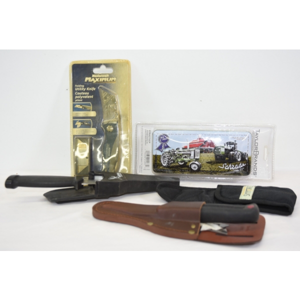 Box Lot Assorted Brands Knives