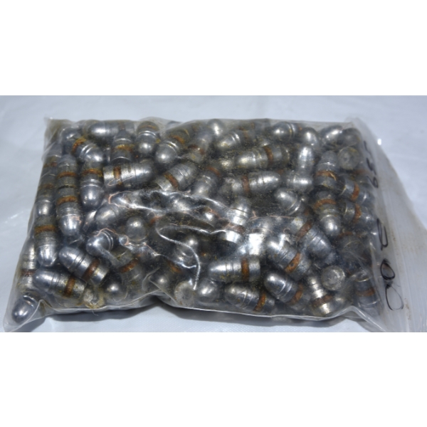 200 Pieces 38cal Sized 158gr Lead RN Bullet