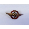Image 3 : 1 German WW II Air Sport (D.L.V.)  Members badge & 1- 1879 Concordia Harp Badges 