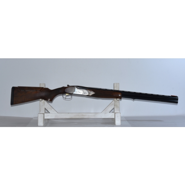 Sabatti Jaguar White Diamond Over Under 12 Gauge Shotgun - missing chokes
