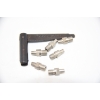 Image 2 : 6 Pieces #10 Percussion Metric Nipples & 1 Colt Type Nipple Wrench