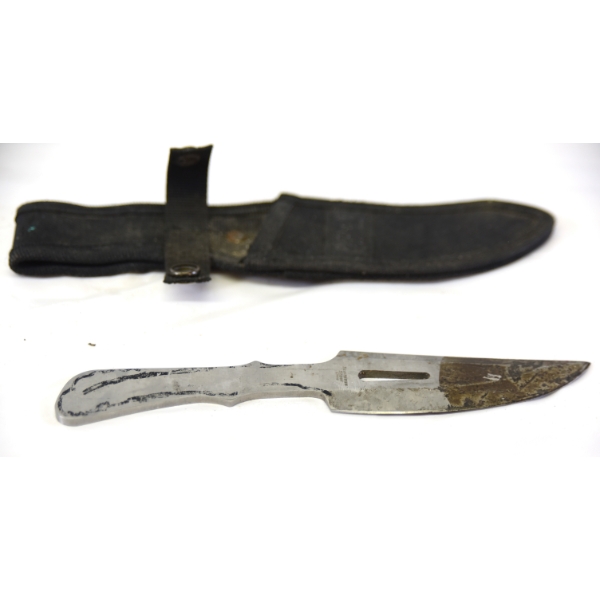 Eagle Eye Stainless Steel Throwing Knife W/Sheath