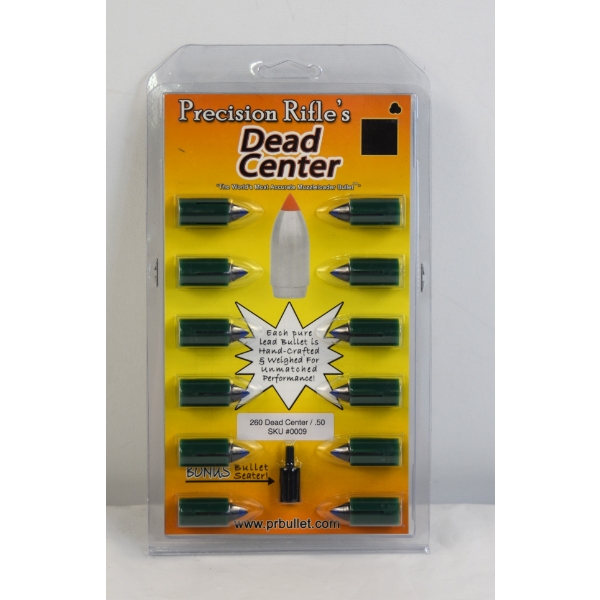 12 Precision Rifle's Dead Center .50 cal. 300 gr. Bullet & Sabots
