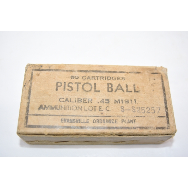 50 Rounds .45 Caliber Ammunition 