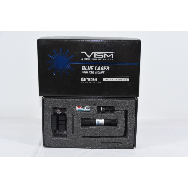 Vism Blue Laser with Rail Mount 