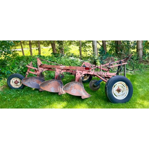 International Harvester Model 60 3-Bottom Plow 