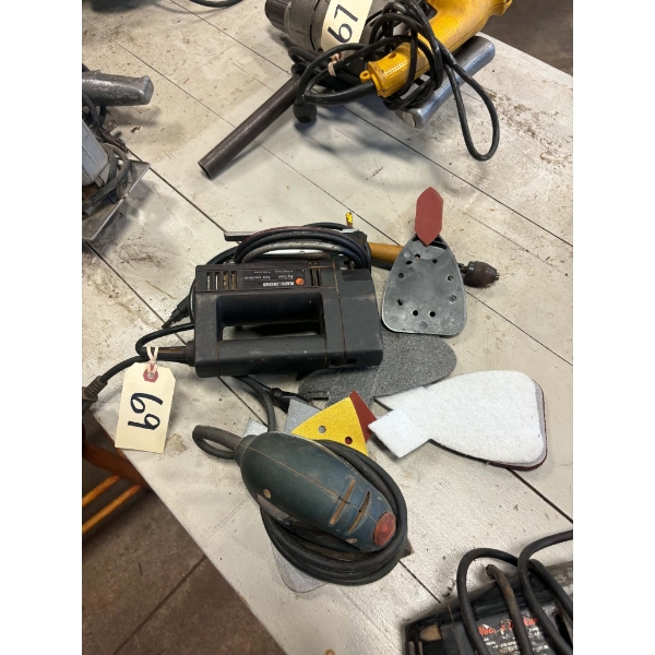 Black & Decker Jig Saw & Electric Sander Lot 