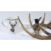 Image 4 : Antler Candle Holder & 2 Deer Coffee Mugs 