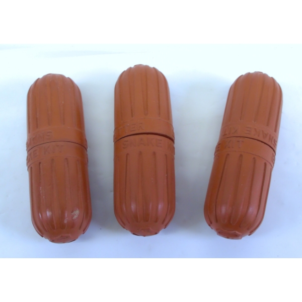 3 Unused WWII Snake Bite Kits