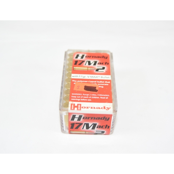 50 Rounds Hornady 17 Mach 2  Ammunition