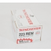 Image 2 : 50 Rounds Winchester USA .223 Rem Caliber 55 Gr. Pointed Soft Point Ammunition