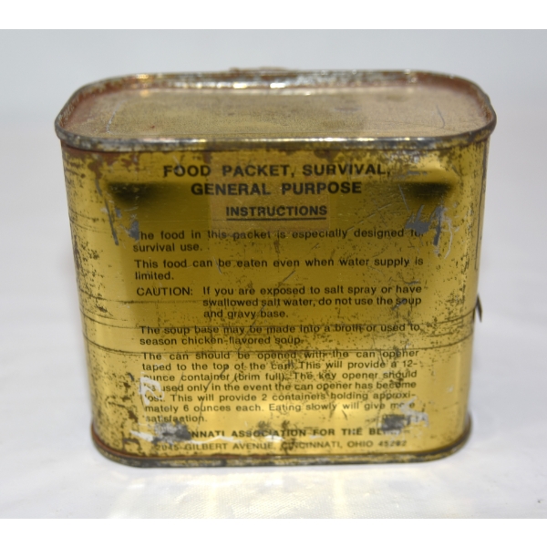 Food Packet Tin