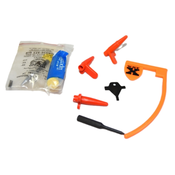 1- 22 Cal RIG Eze Scorer, 4- Chamber Flags, 2- Sight Screw Drivers