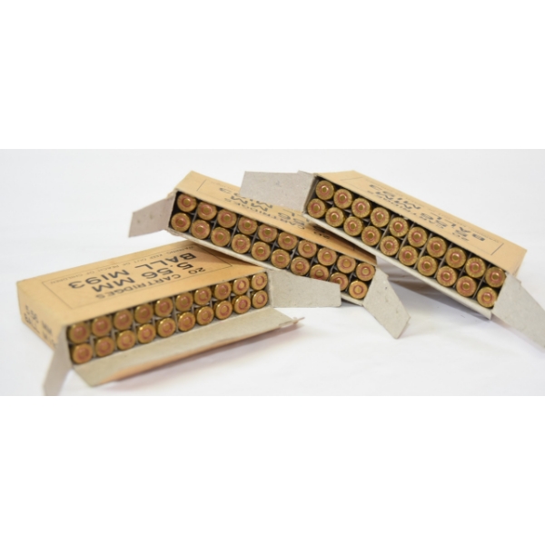 60 Rounds PMC 5.56mm Caliber Ball M193 Ammunition