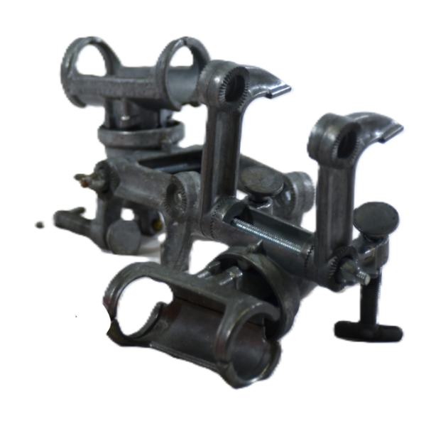 2 Metal Rod Holders