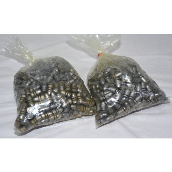 8 KG Bag Of .38/.357 Caliber 150 Grain Lead Reloading Bullets