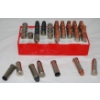 Image 2 : 13 Pieces Mixed Shot Brass & 34 Rounds Mixed Ammunition 